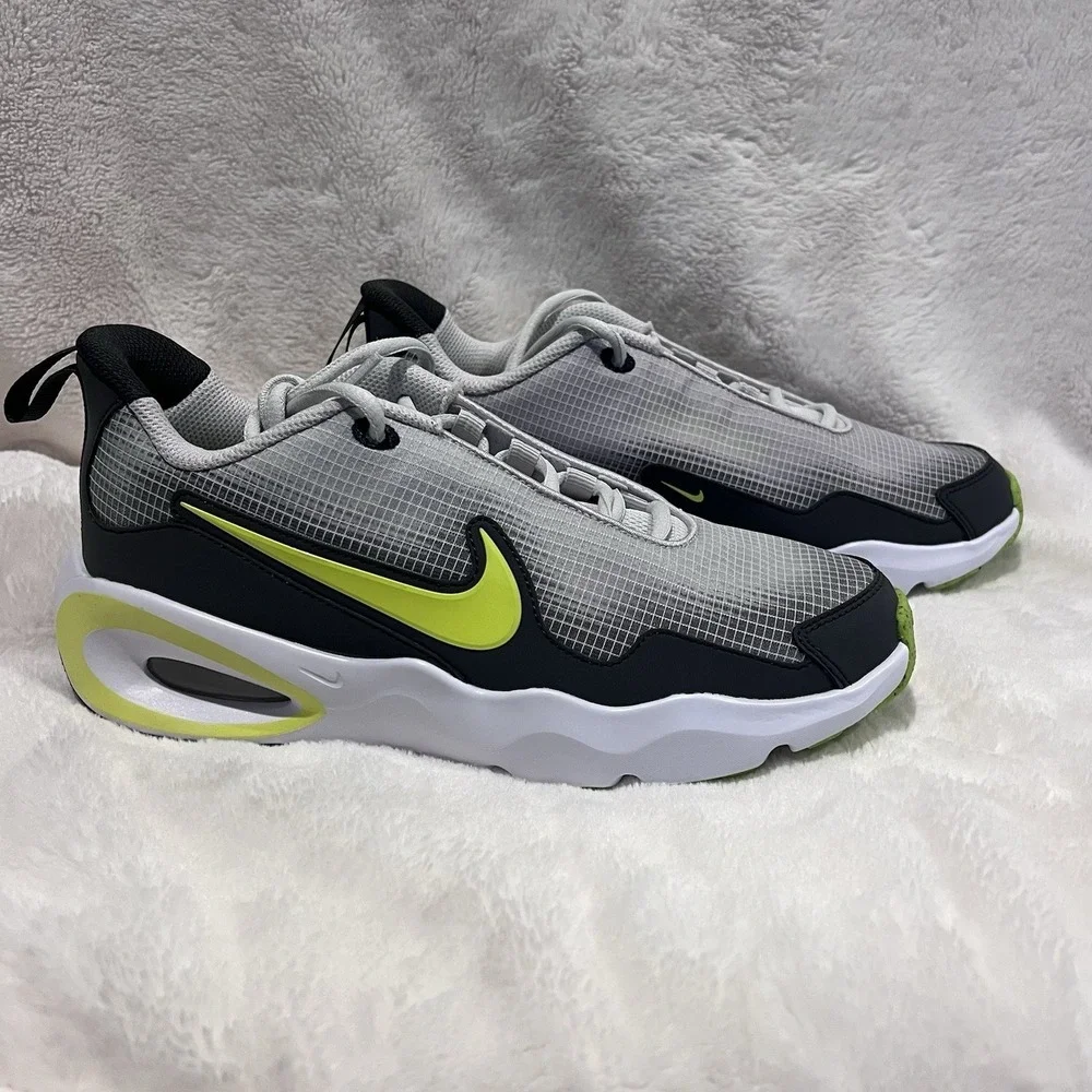 NEW Size 6Y - Nike Air Max Nova Vast Grey Anthracite Volt FN4446-103